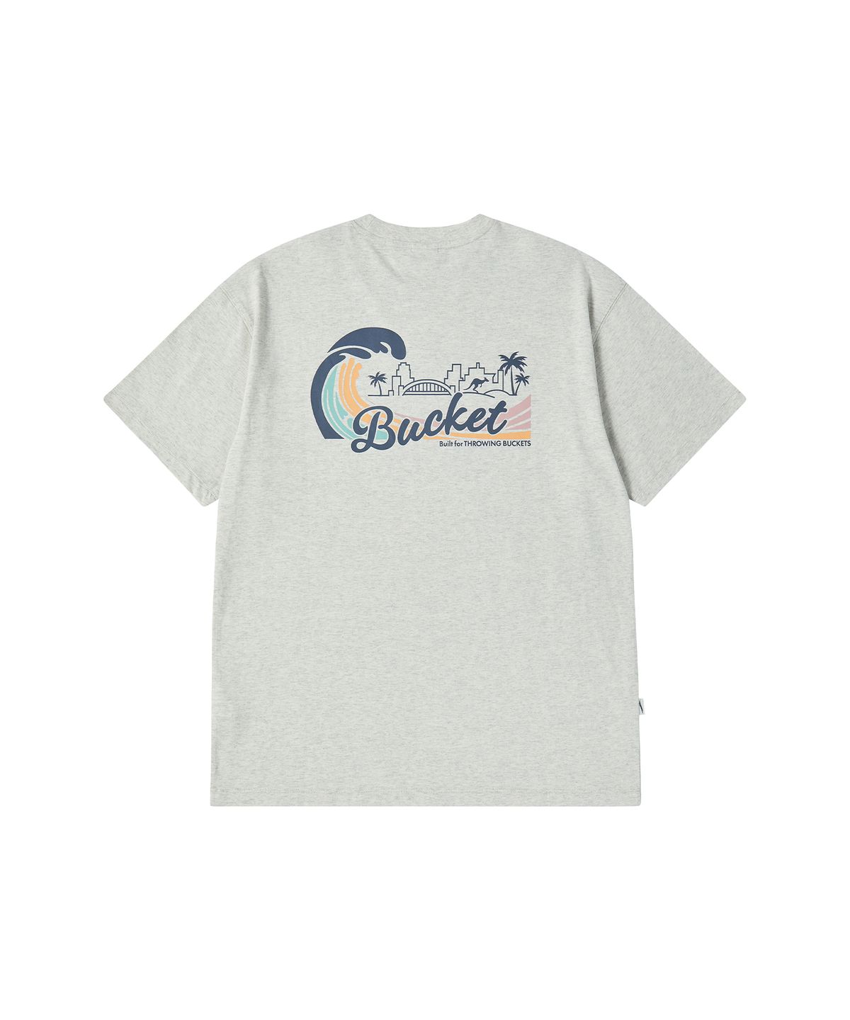 버킷(BUCKET) DAY&NIGHT T-SHIRT [OATMEAL]