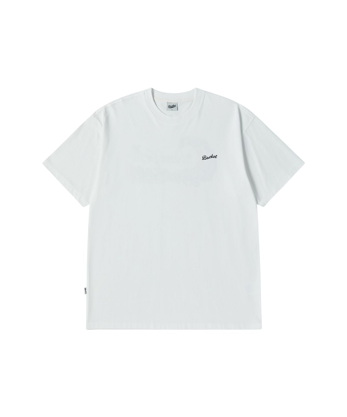 버킷(BUCKET) DAY&NIGHT T-SHIRT [WHITE]