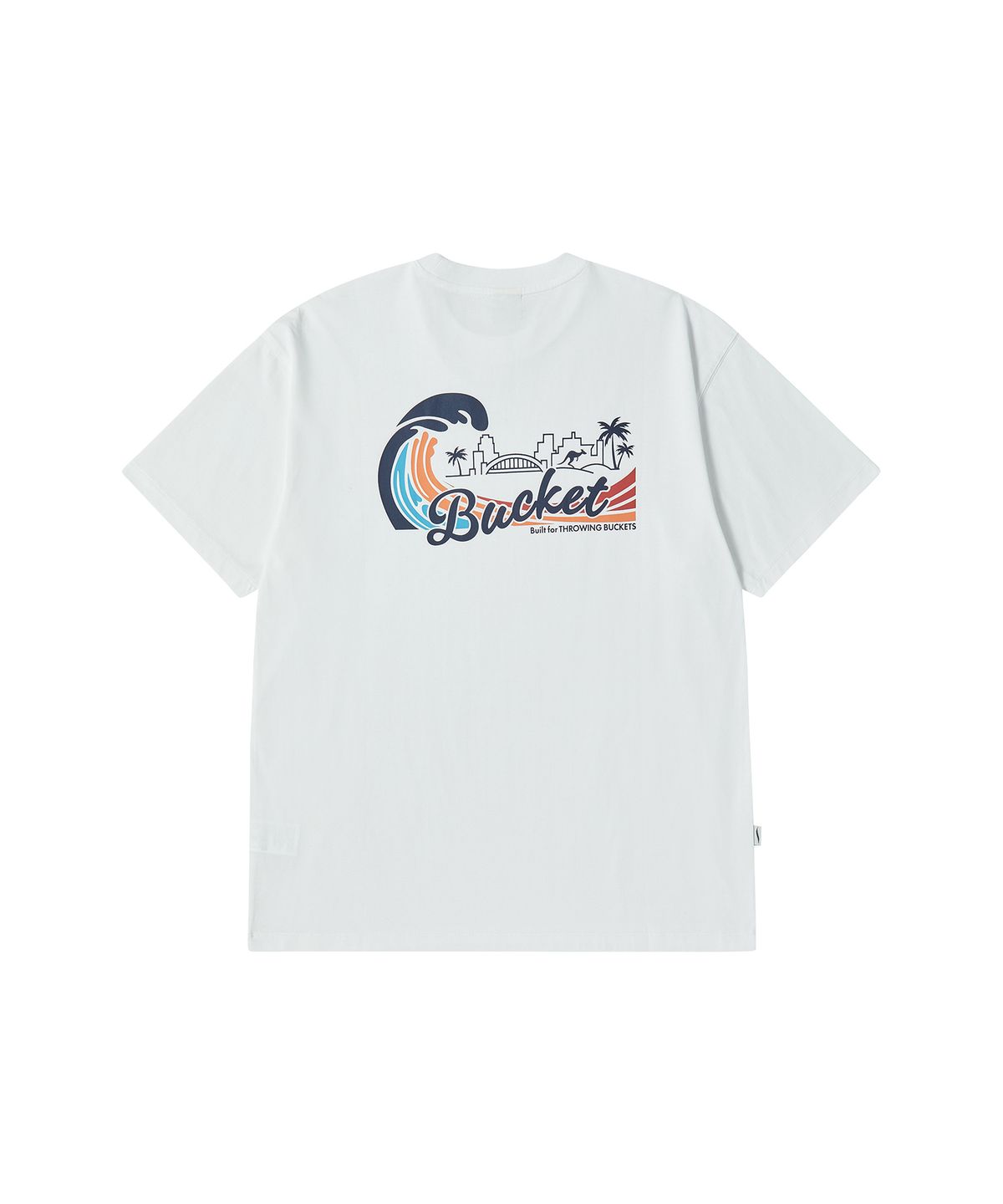 버킷(BUCKET) DAY&NIGHT T-SHIRT [WHITE]