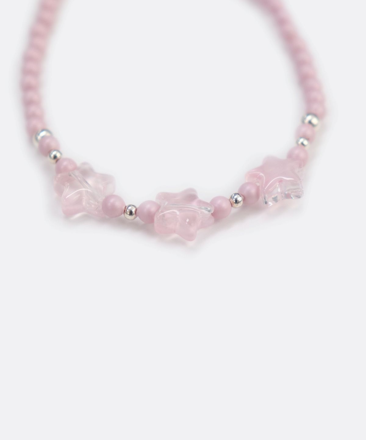 봉보(BONBEAU) Star glass swarovski pearl Bracelet 스타 글라스 스와로브스키 크리스탈 진주 비즈 팔찌 3mm
