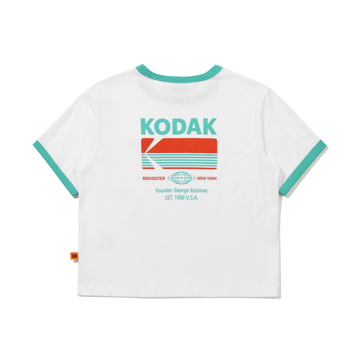 코닥(KODAK) 브리즈팝 빅그래픽 반팔 티셔츠 우먼 WHITE