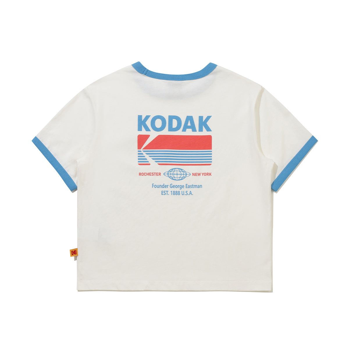 코닥(KODAK) 브리즈팝 빅그래픽 반팔 티셔츠 우먼 IVORY