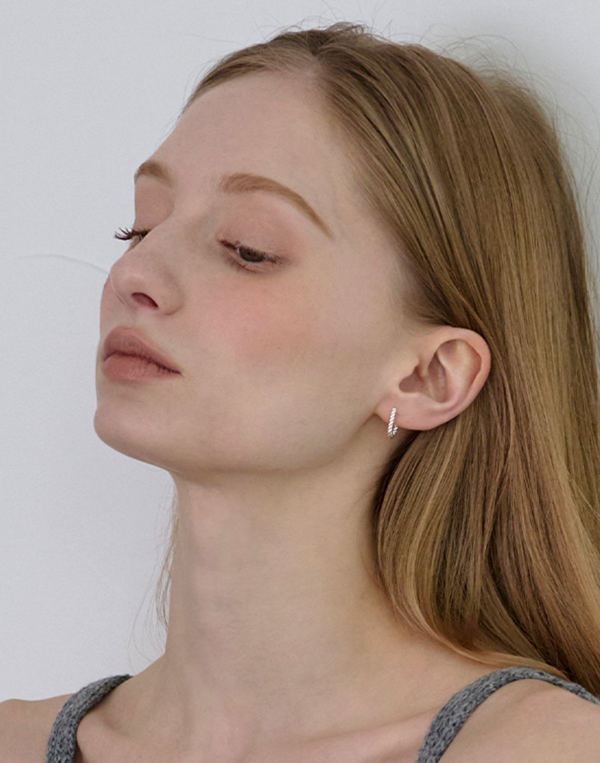 아티카 로우(ATTICA RAW) Silver Sailor Rope Earrings / EBS037
