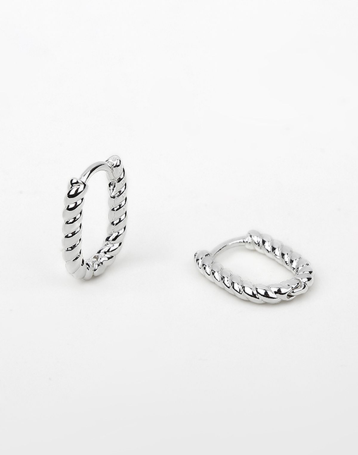 아티카 로우(ATTICA RAW) Silver Sailor Rope Earrings / EBS037