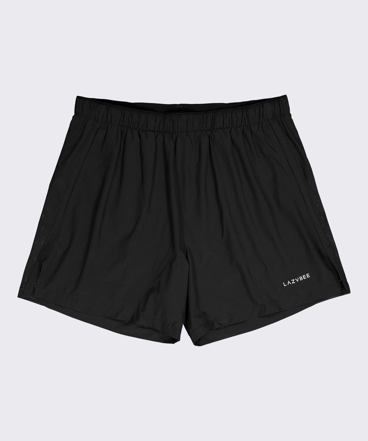 레이지비(LAZYBEE) [SET] 스트라이드 쿨링 반팔 + 5인치 쇼츠 반바지 세트 M 블랙