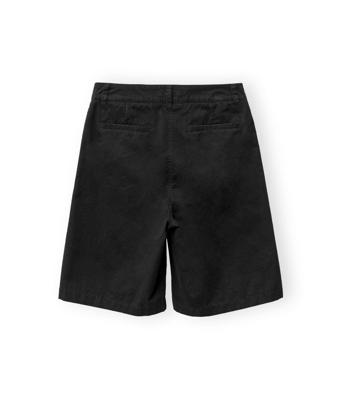 브라운야드(BROWNYARD) W 워시드 하프 팬츠, 블랙