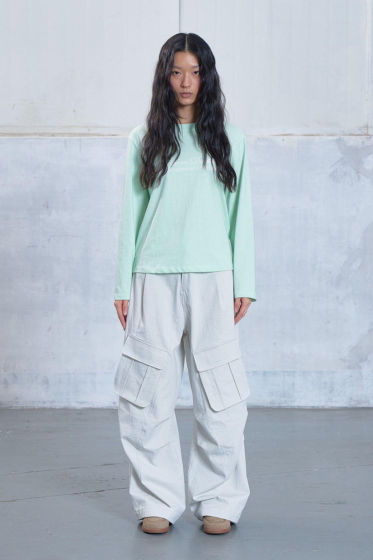 다이닛(DEINET) CONTEMPORARY LONG SLEEVE IN MINT
