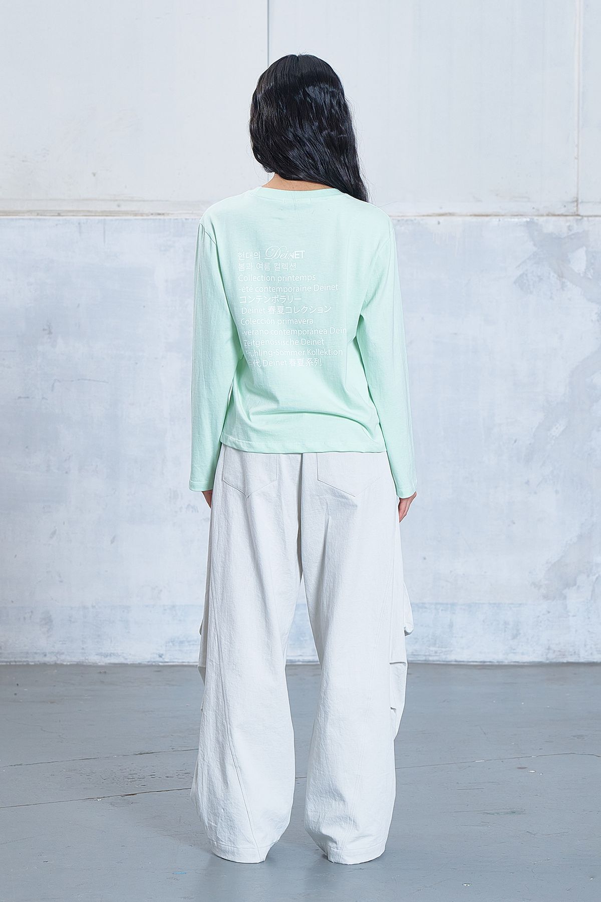 다이닛(DEINET) CONTEMPORARY LONG SLEEVE IN MINT