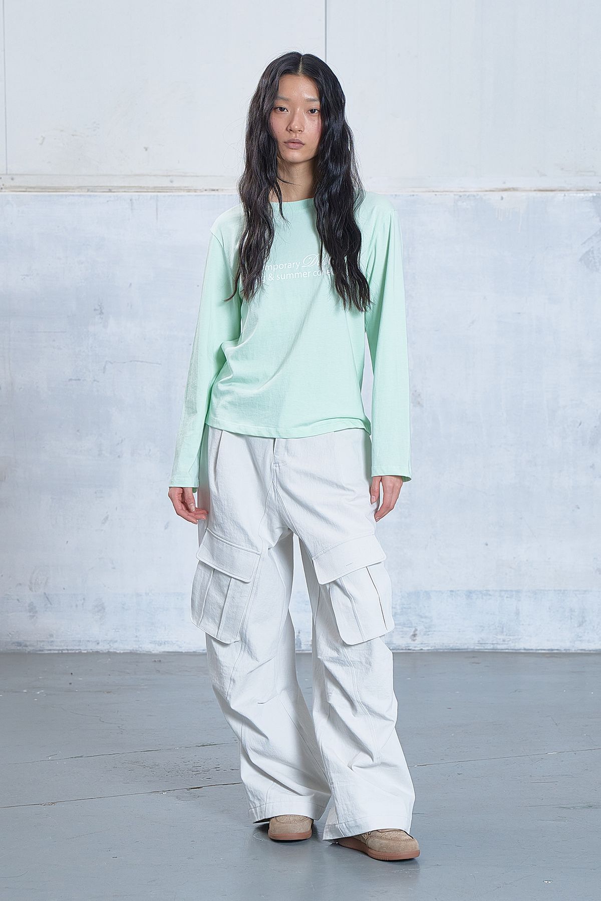 다이닛(DEINET) CONTEMPORARY LONG SLEEVE IN MINT