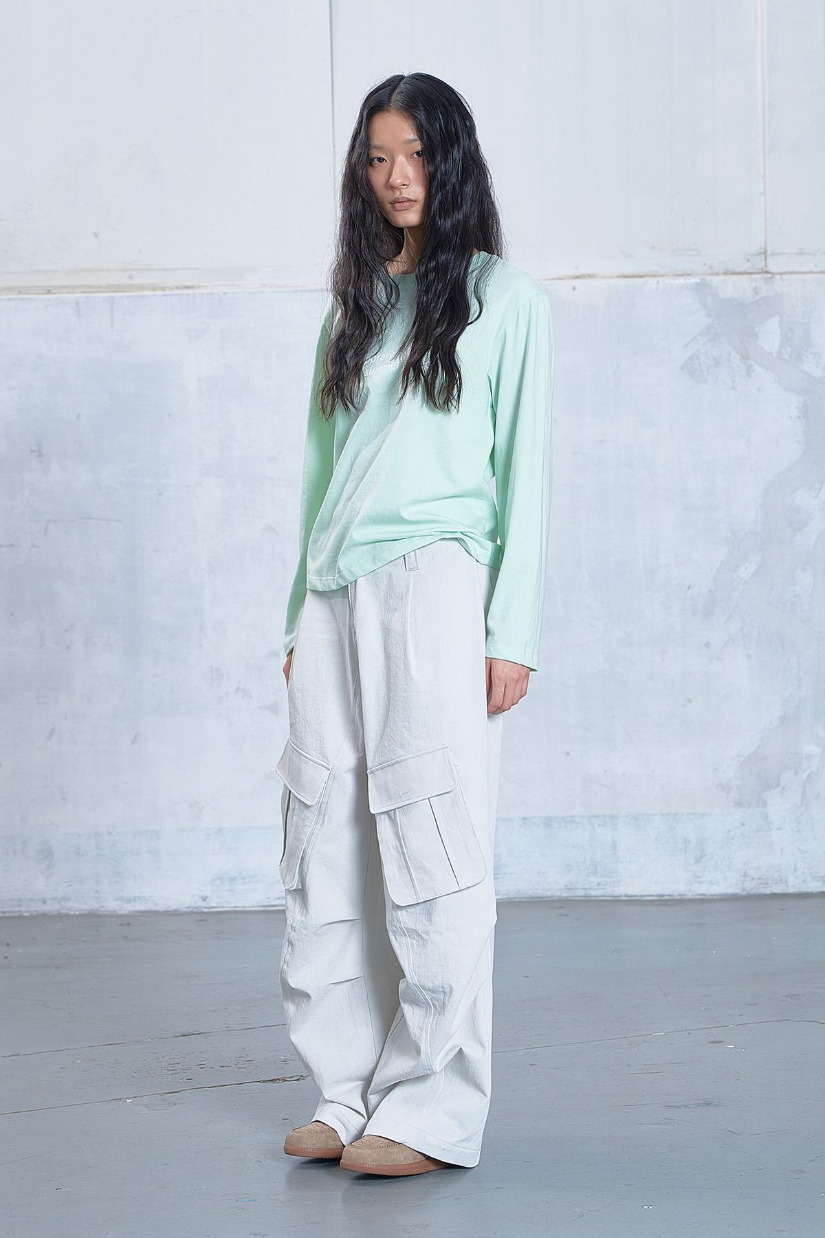 다이닛(DEINET) CONTEMPORARY LONG SLEEVE IN MINT