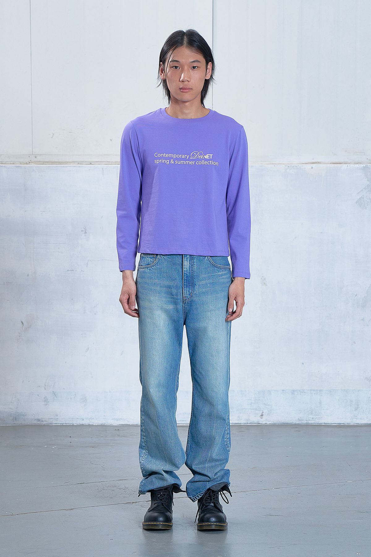 다이닛(DEINET) CONTEMPORARY LONG SLEEVE IN LIGHT PURPLE