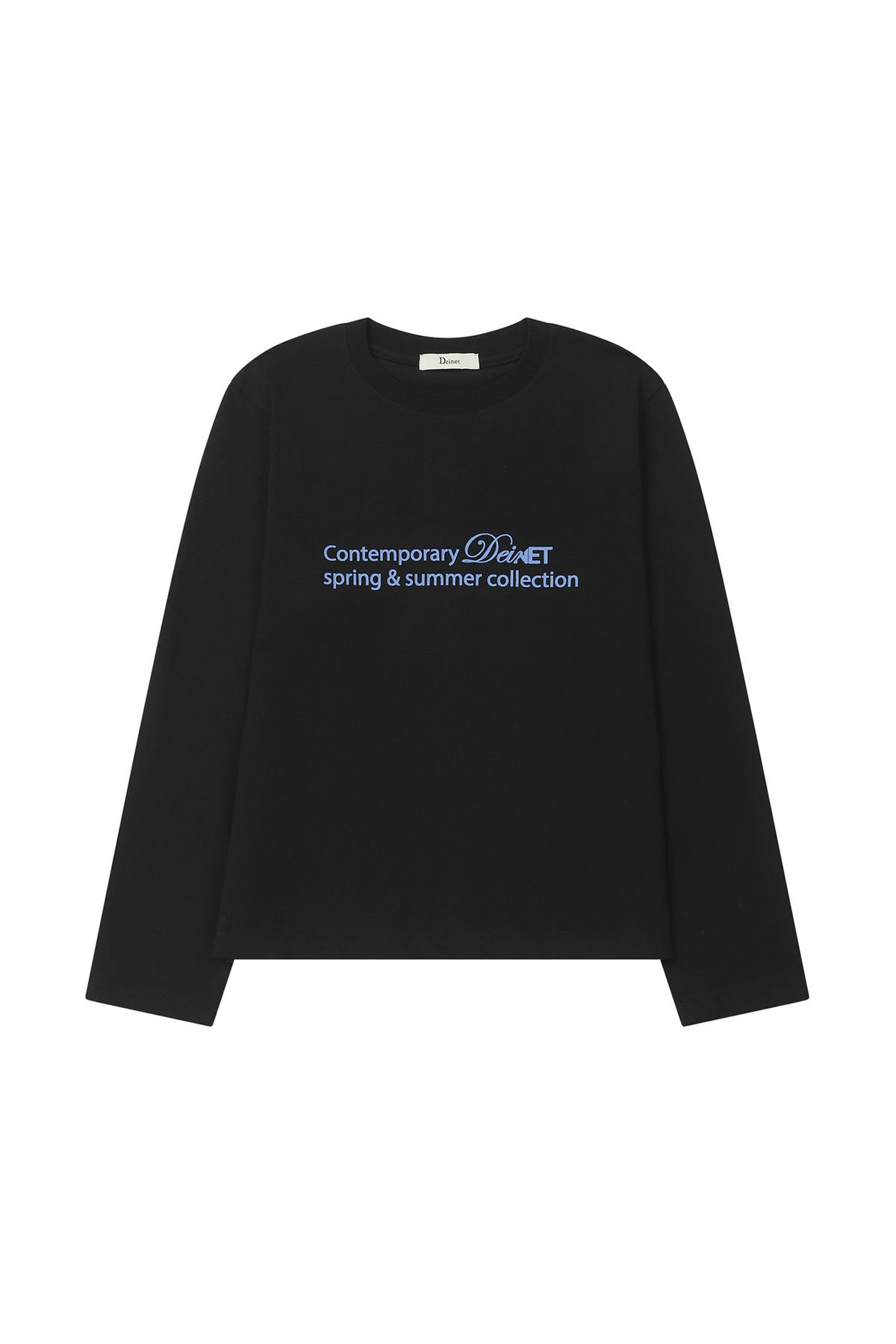 다이닛(DEINET) CONTEMPORARY LONG SLEEVE IN BLACK