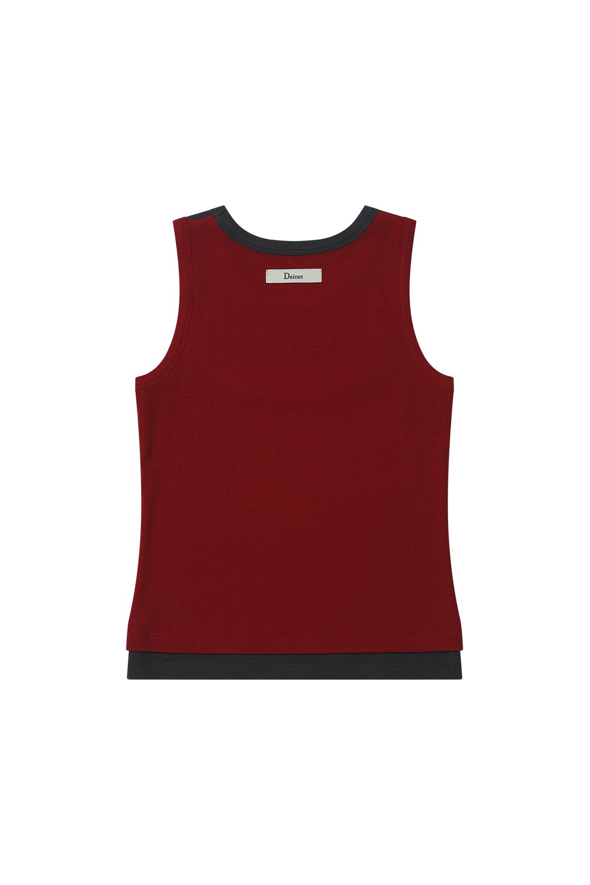 다이닛(DEINET) D-CONTRAST SLEEVELESS IN RED