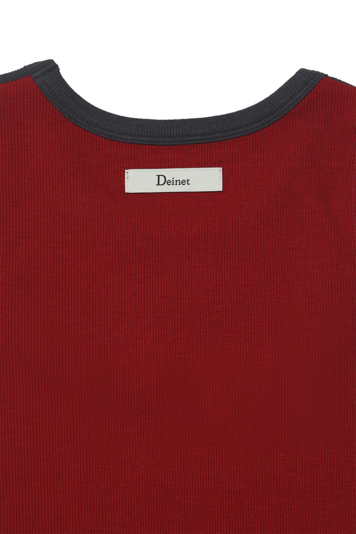 다이닛(DEINET) D-CONTRAST SLEEVELESS IN RED