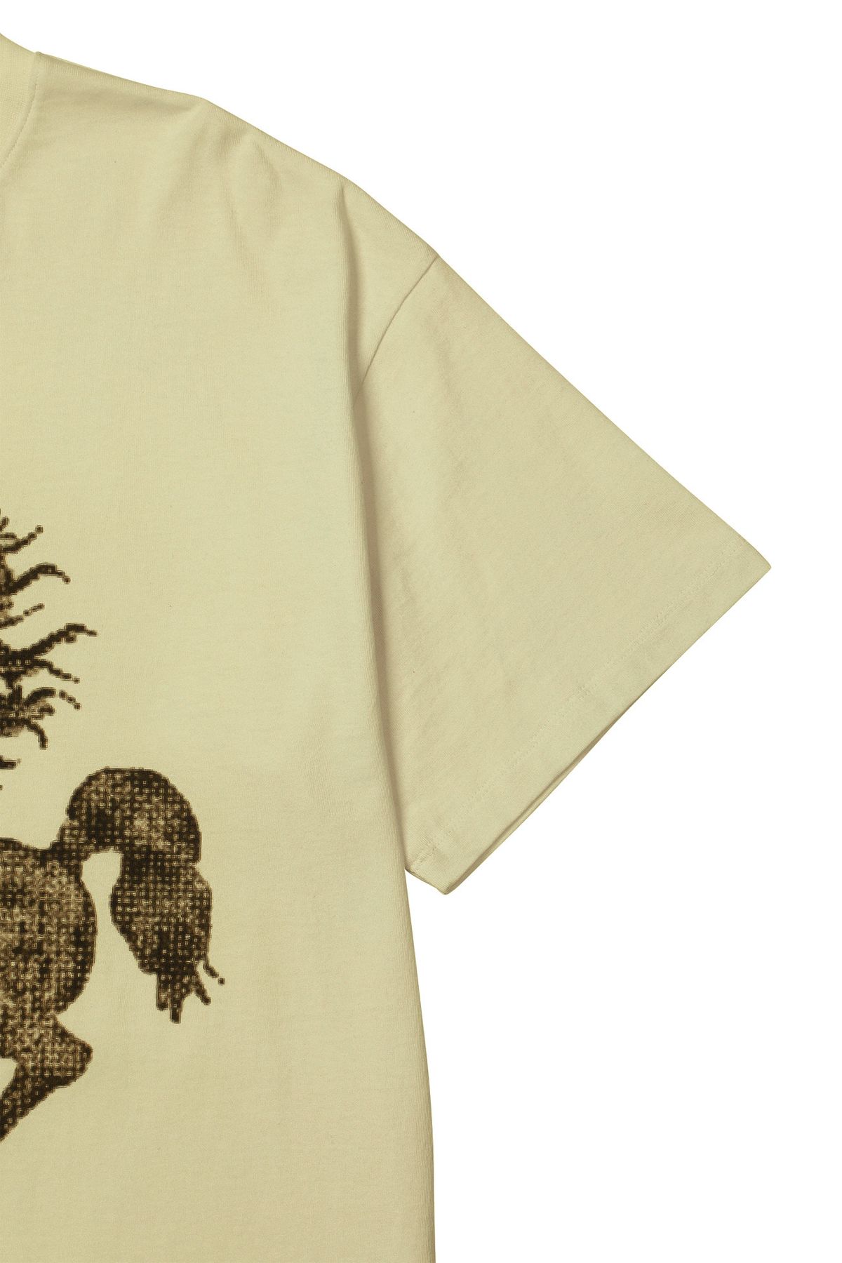 다이닛(DEINET) HORSE GRAPHIC T-SHIRT IN BEIGE
