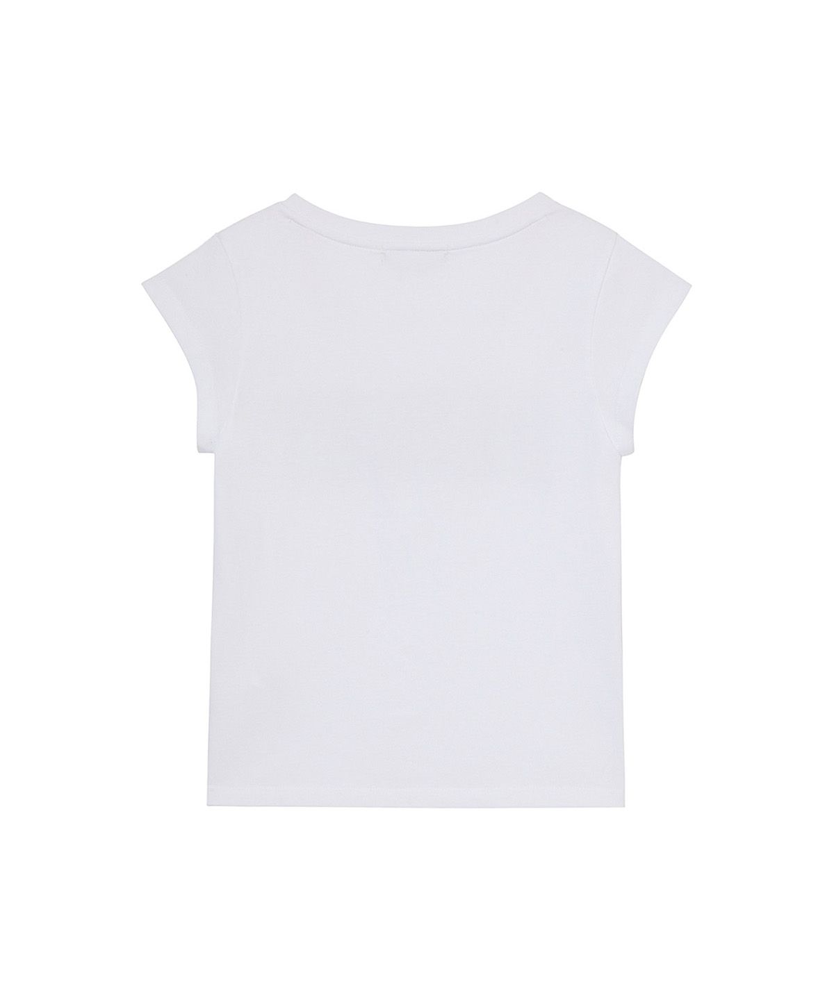 다이닛(DEINET) TYPO GRAPHIC2 T-SHIRT IN WHITE