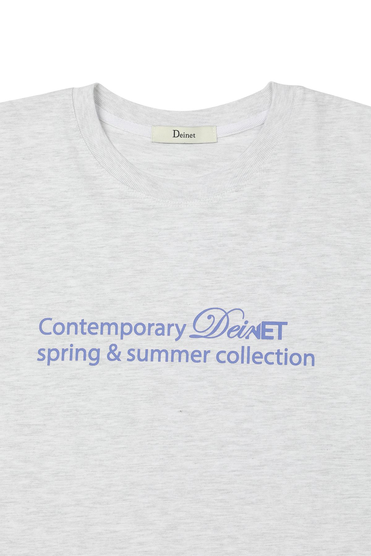 다이닛(DEINET) CONTEMPORARY T-SHIRT IN LIGHT GREY