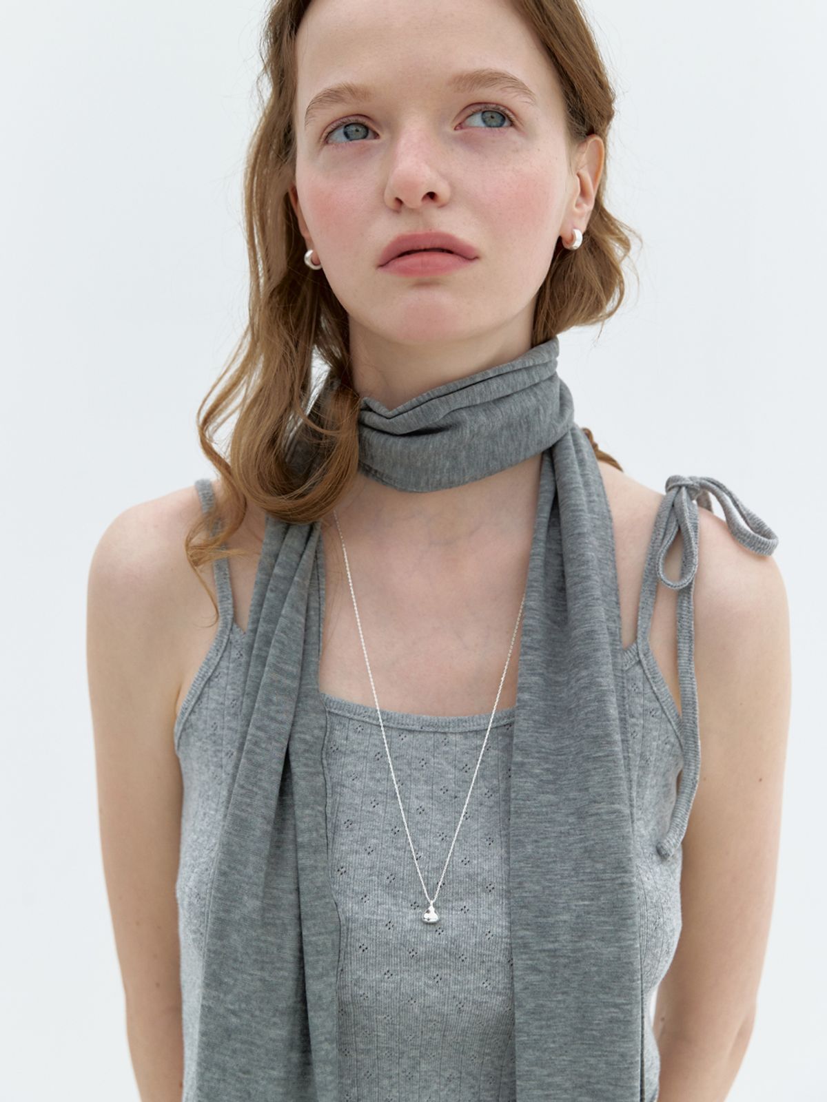 미메시(MIMESI) [ver.2] Liquid Ball Long Necklace