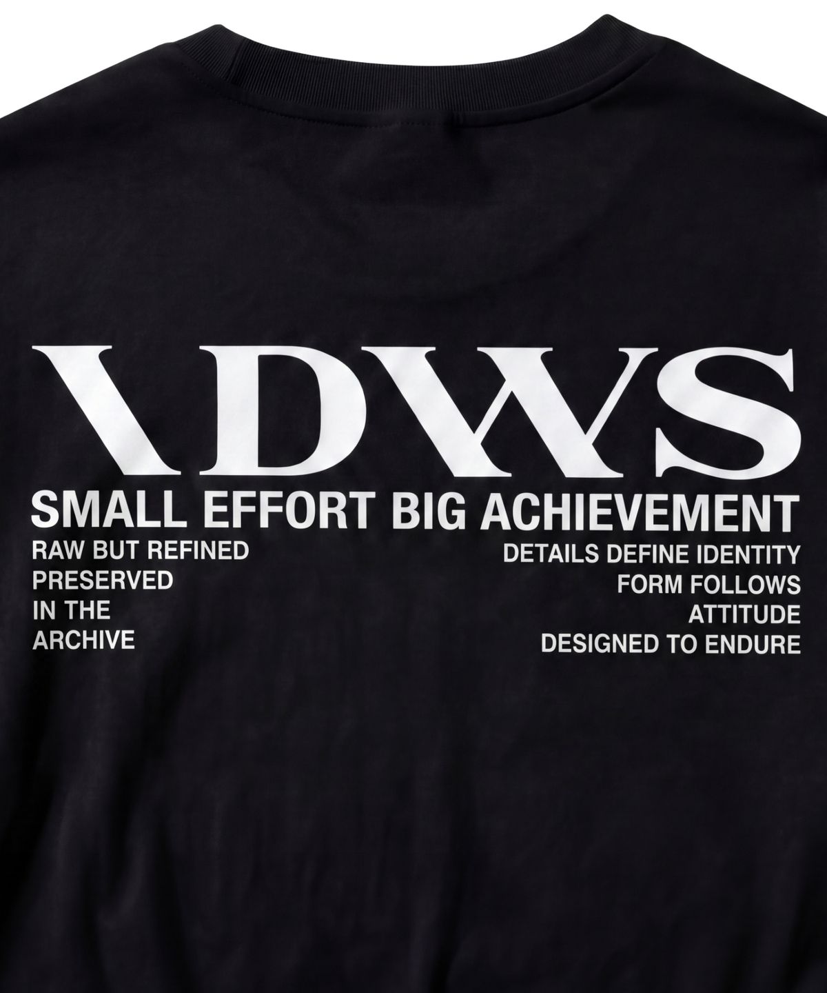 아이돈워너셀(IDWS) Core Basic T-Shirt Black