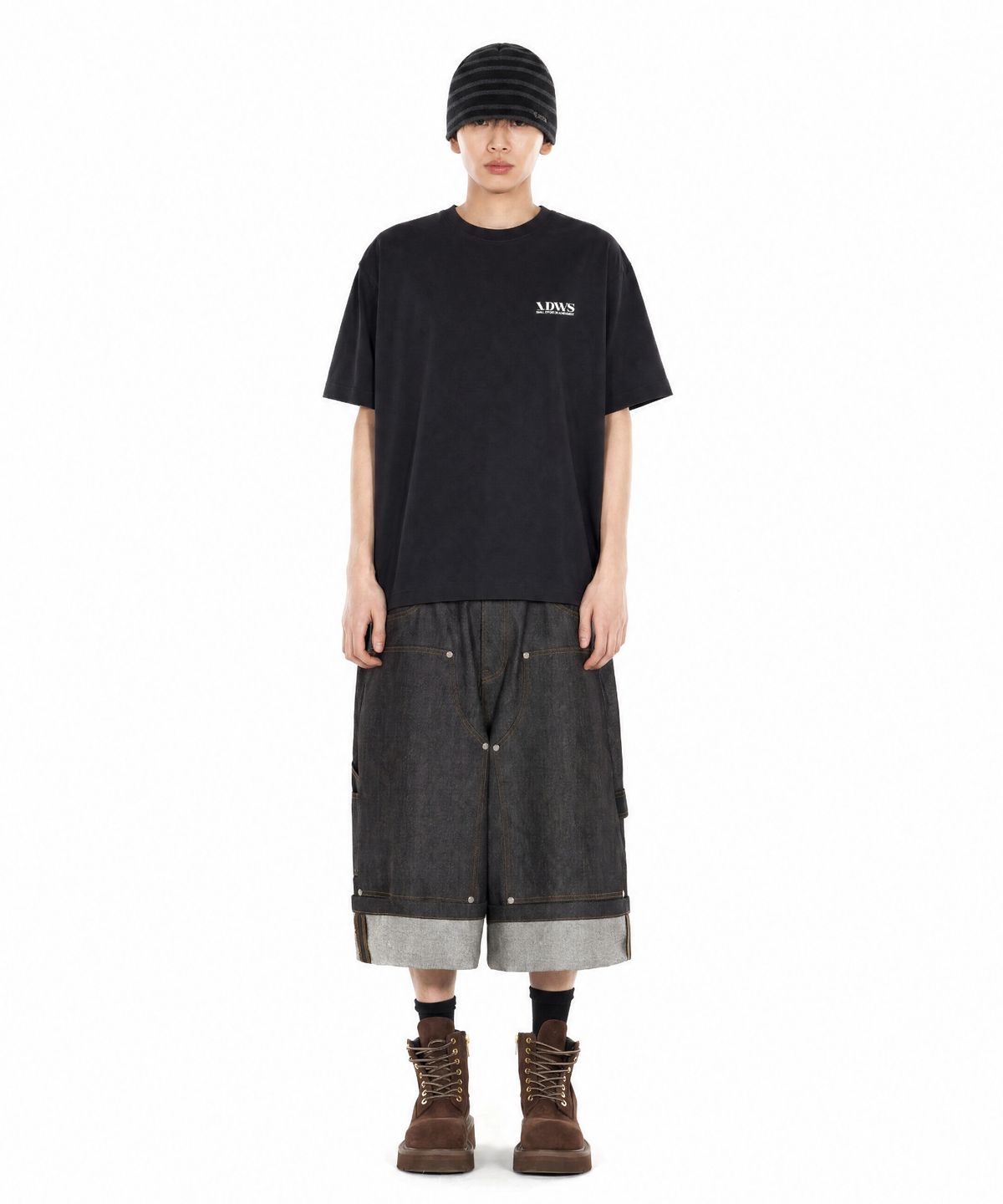 아이돈워너셀(IDWS) Core Basic T-Shirt Black