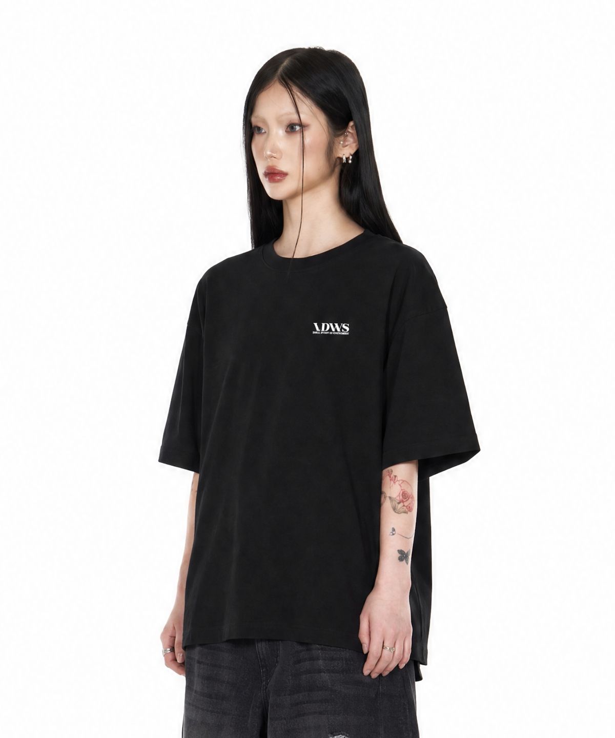 아이돈워너셀(IDWS) Core Basic T-Shirt Black