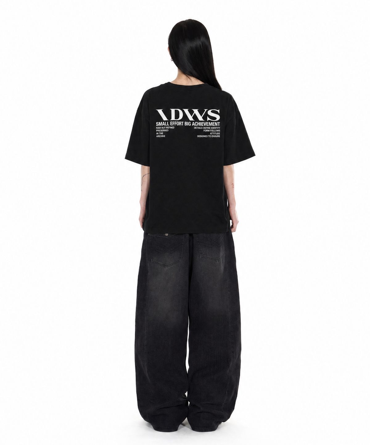 아이돈워너셀(IDWS) Core Basic T-Shirt Black
