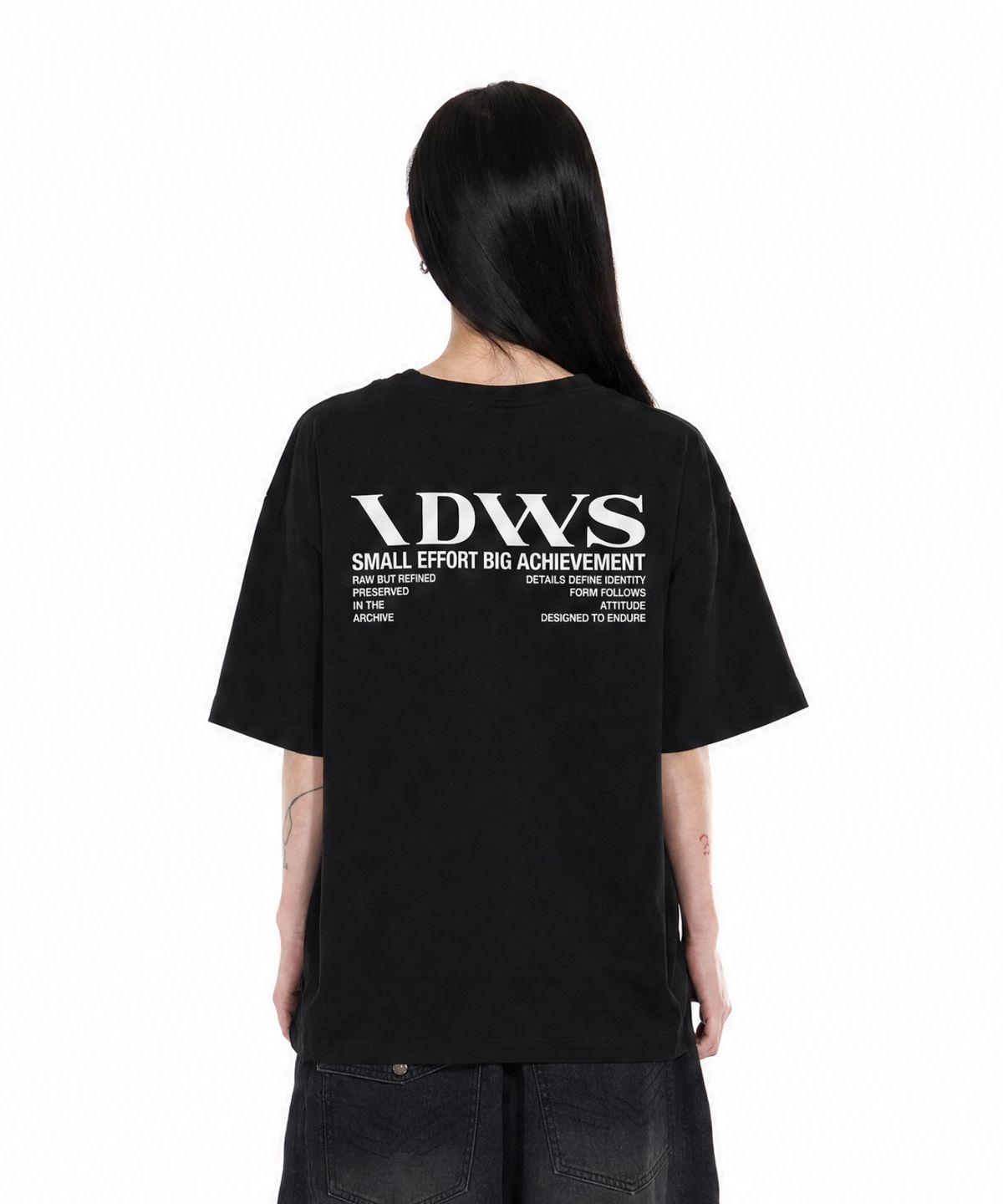 아이돈워너셀(IDWS) Core Basic T-Shirt Black