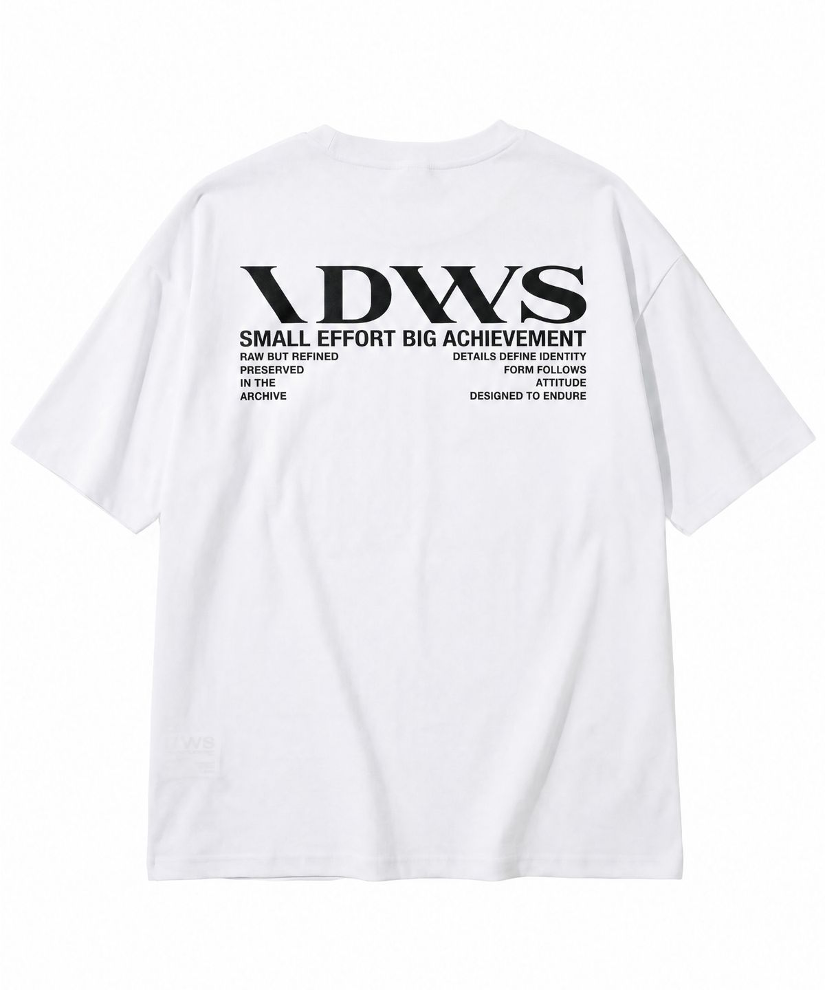 아이돈워너셀(IDWS) Core Basic T-Shirt White