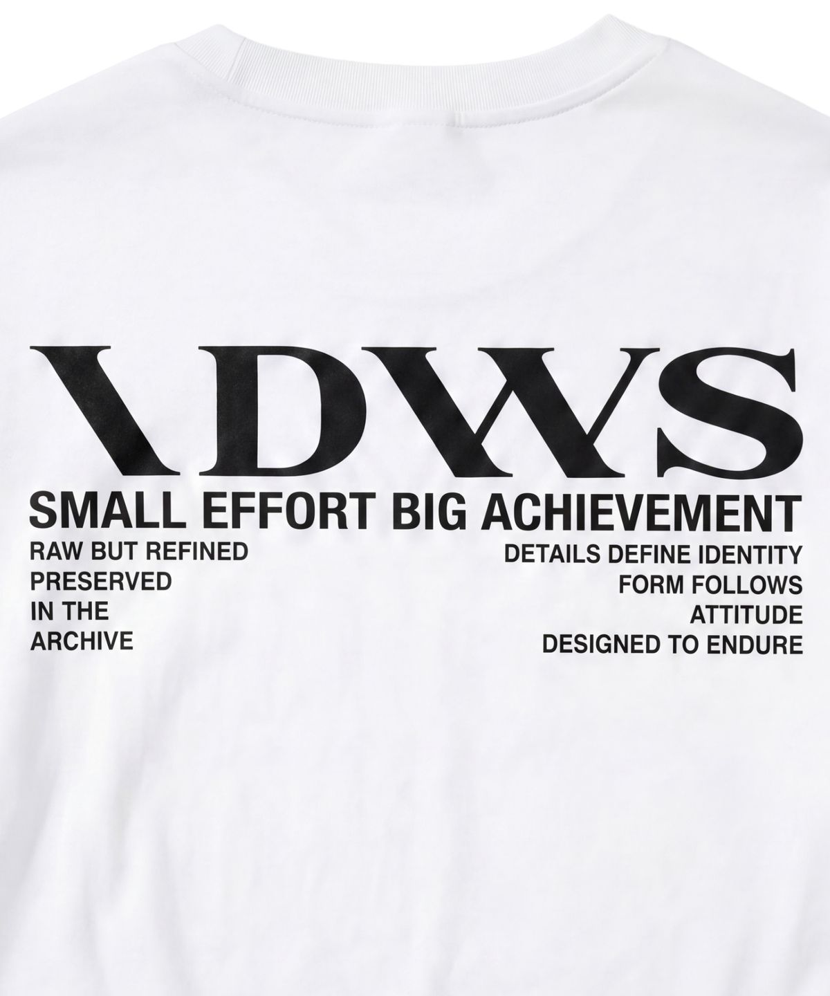 아이돈워너셀(IDWS) Core Basic T-Shirt White