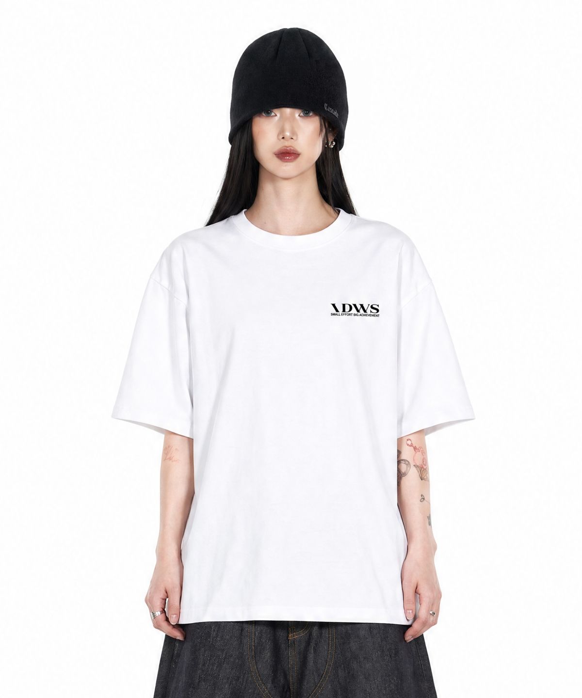 아이돈워너셀(IDWS) Core Basic T-Shirt White