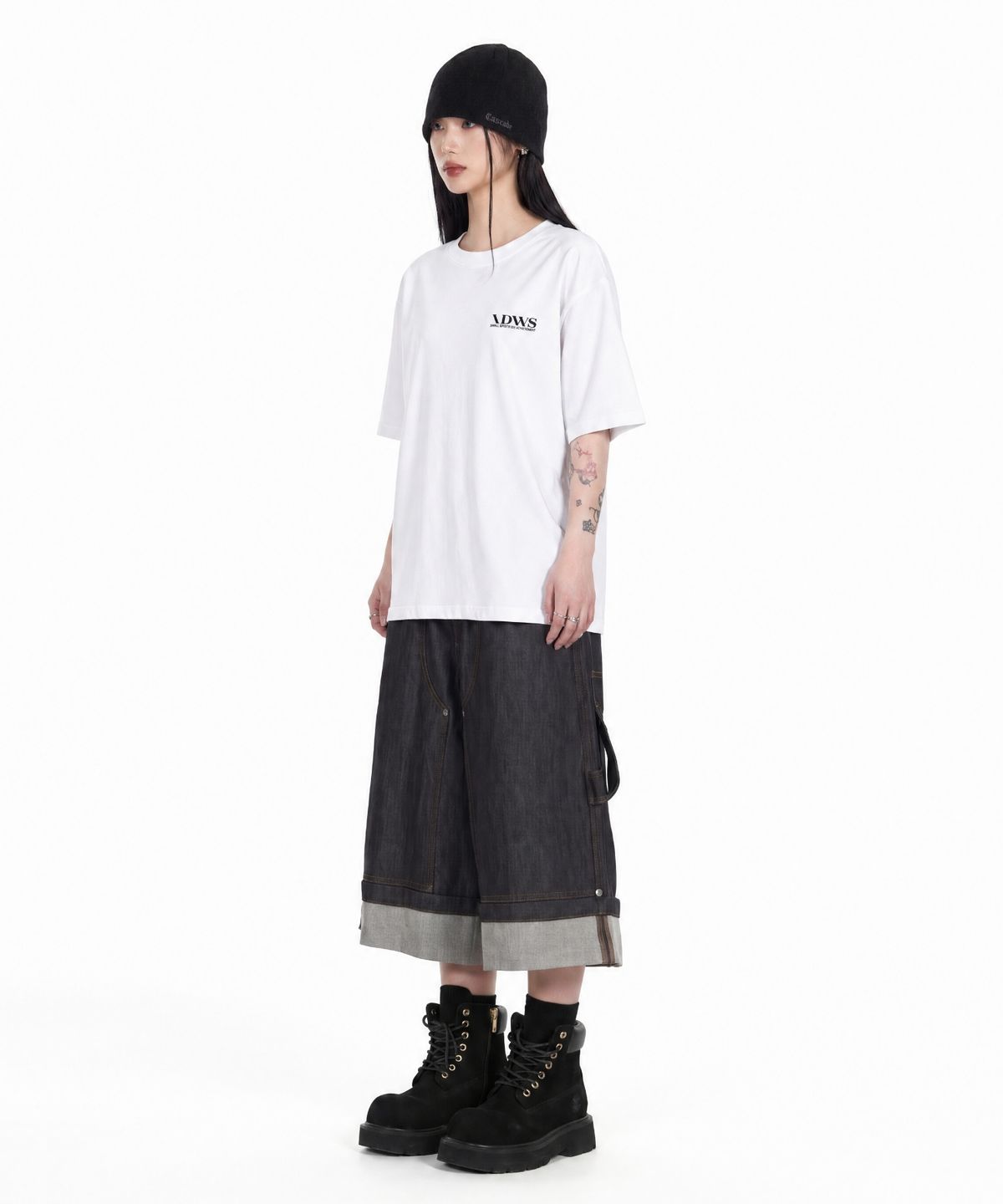 아이돈워너셀(IDWS) Core Basic T-Shirt White