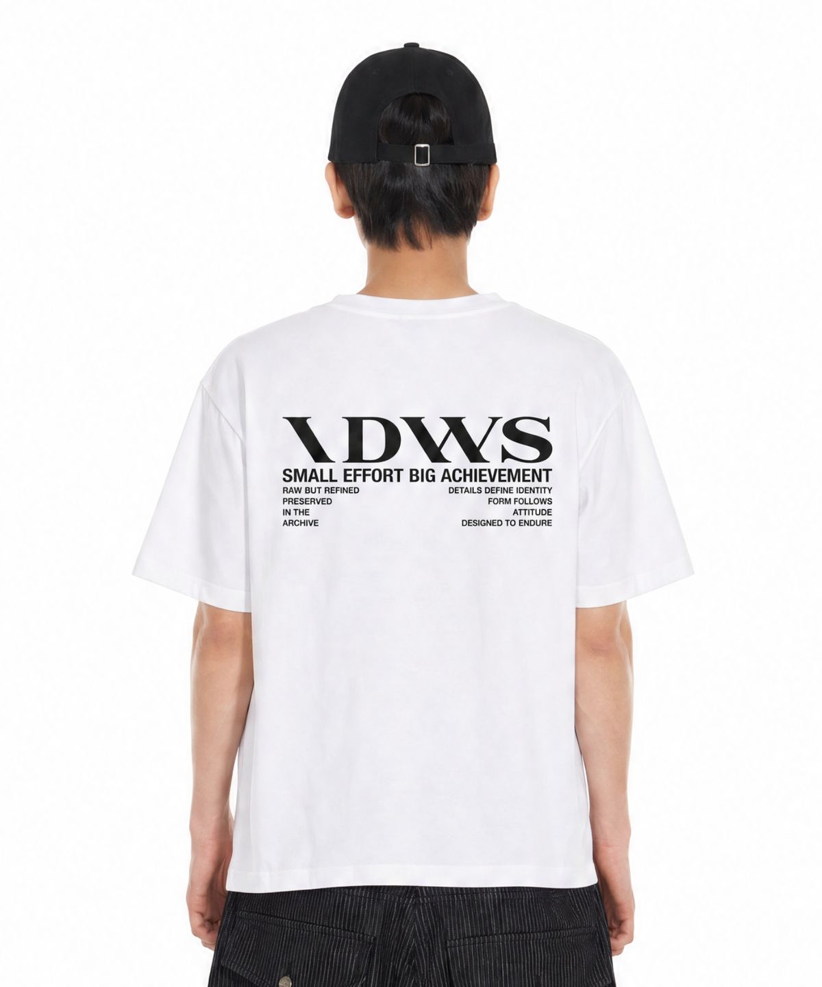 아이돈워너셀(IDWS) Core Basic T-Shirt White