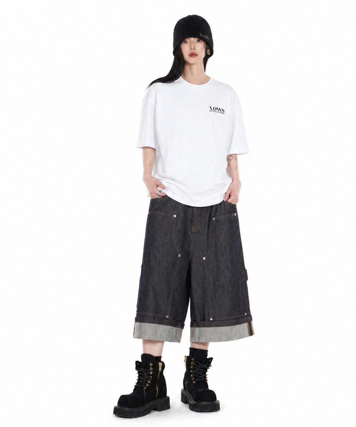 아이돈워너셀(IDWS) Core Basic T-Shirt White