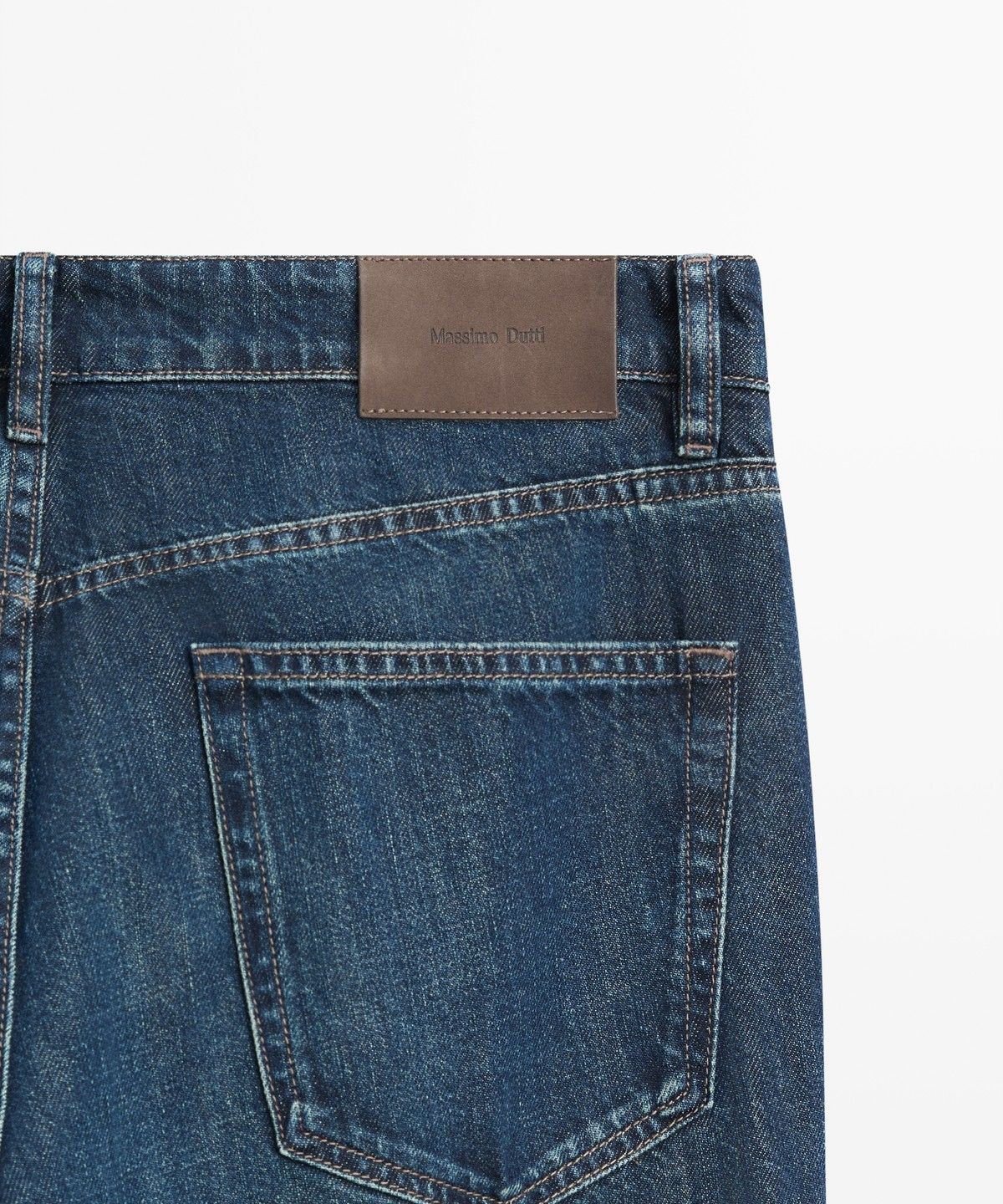 마시모두띠(MASSIMO DUTTI) 테이퍼드핏 진