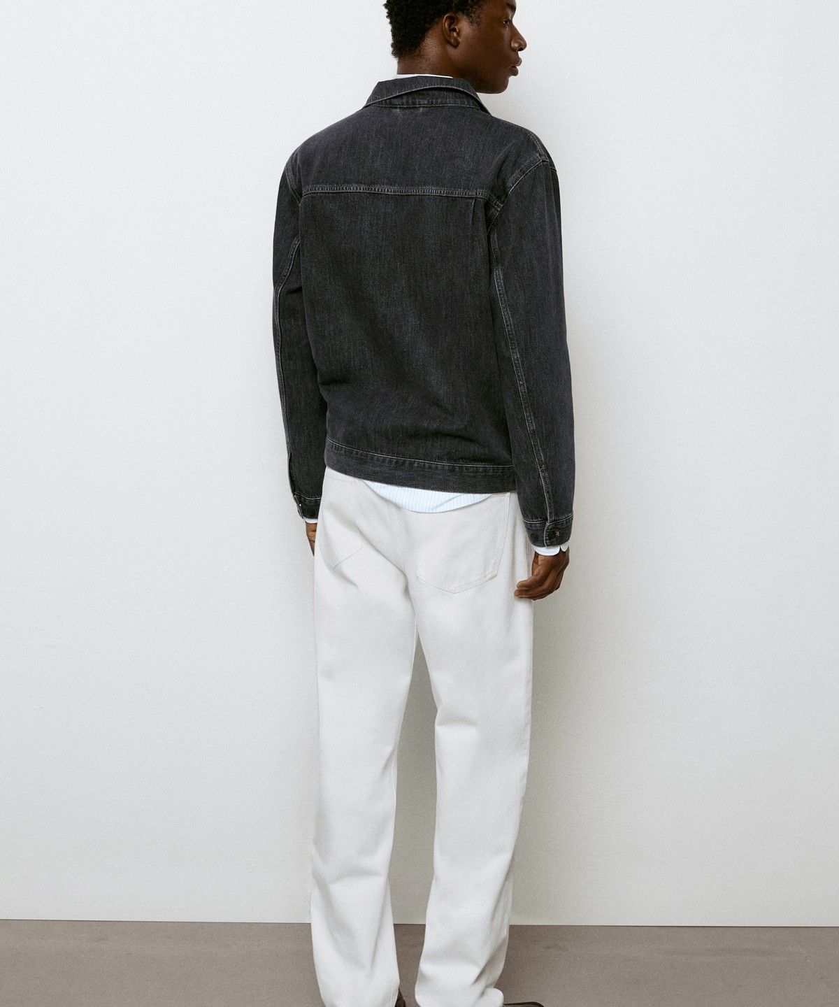 마시모두띠(MASSIMO DUTTI) 스트레이트 핏 데님 팬츠