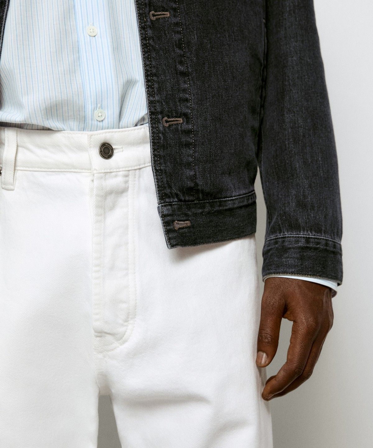 마시모두띠(MASSIMO DUTTI) 스트레이트 핏 데님 팬츠