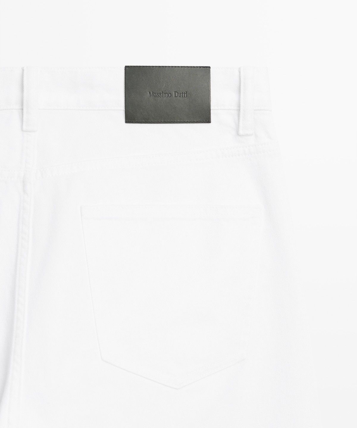 마시모두띠(MASSIMO DUTTI) 스트레이트 핏 데님 팬츠