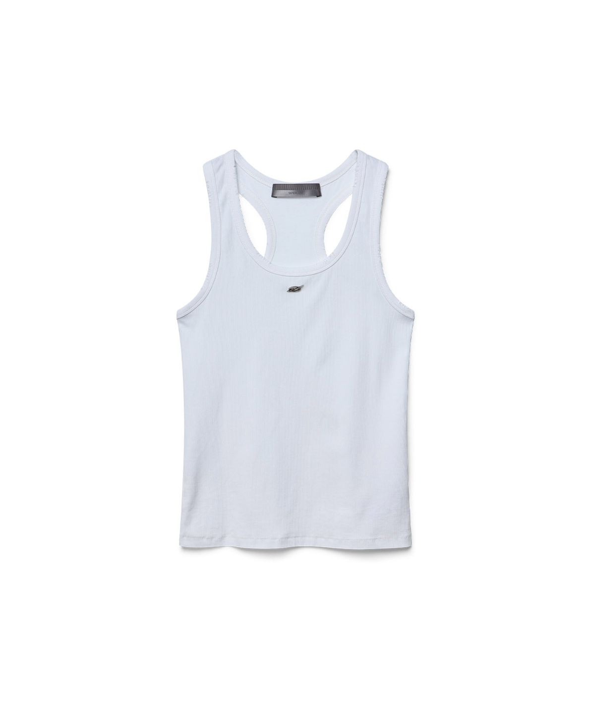 51퍼센트(51PERCENT) Ribbed sleeveless - white