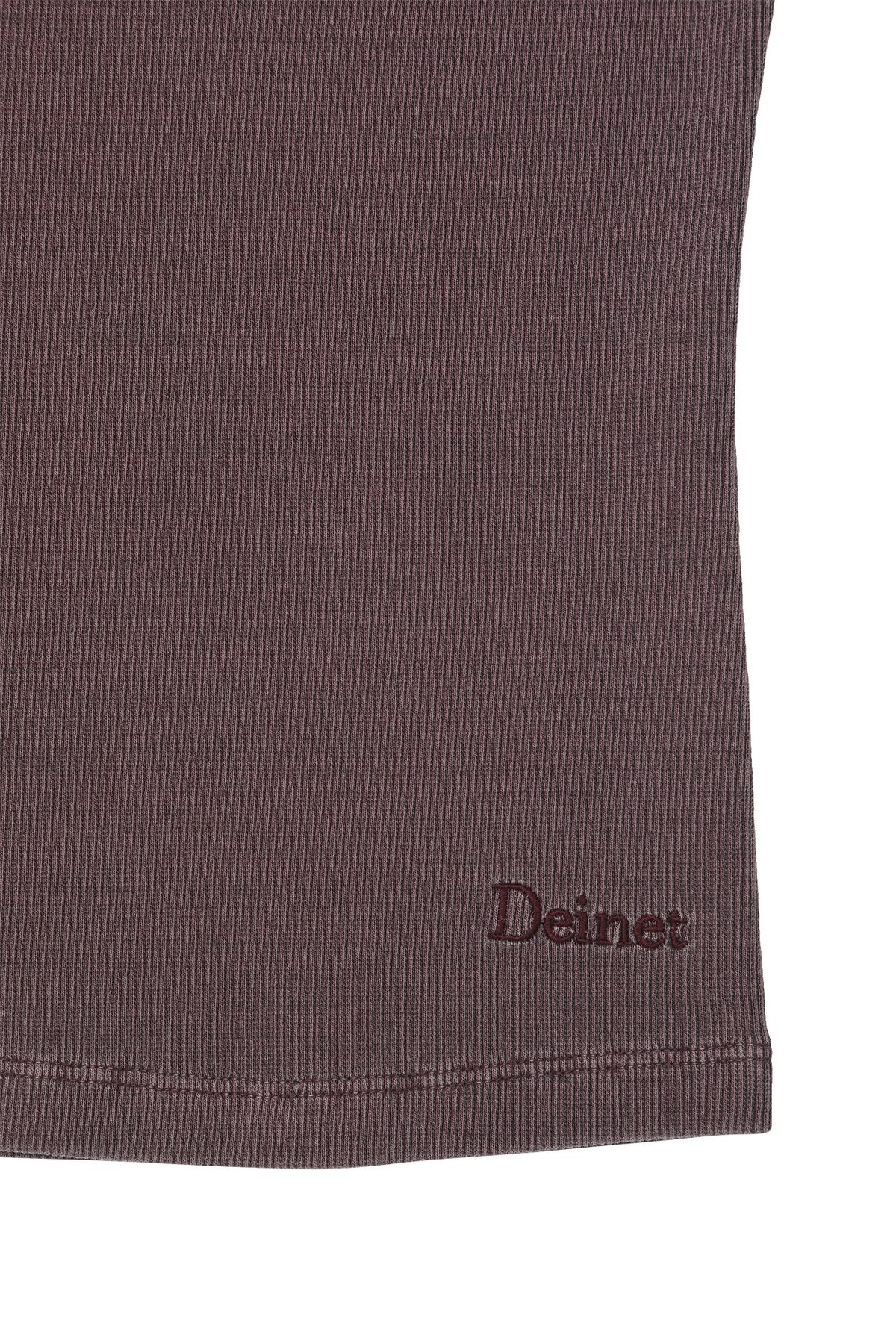 다이닛(DEINET) RING POINT PIGMENT SLEEVELESS IN PURPLE