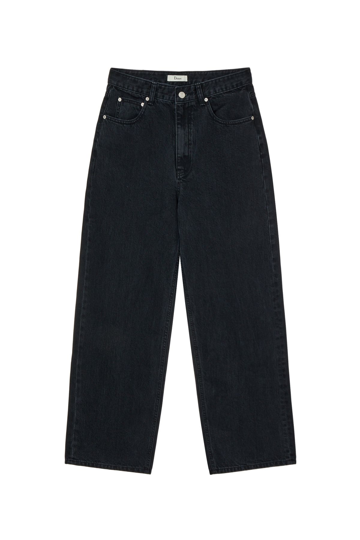다이닛(DEINET) TWILL COTTON JEANS IN BLACK