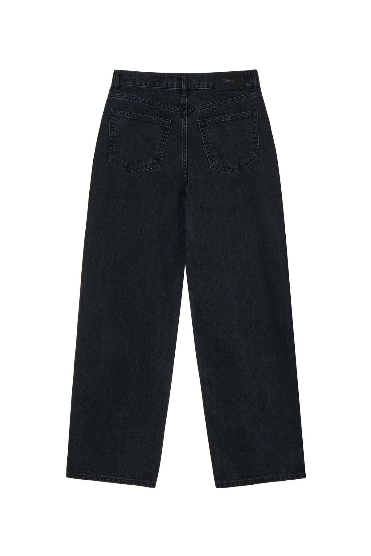 다이닛(DEINET) TWILL COTTON JEANS IN BLACK