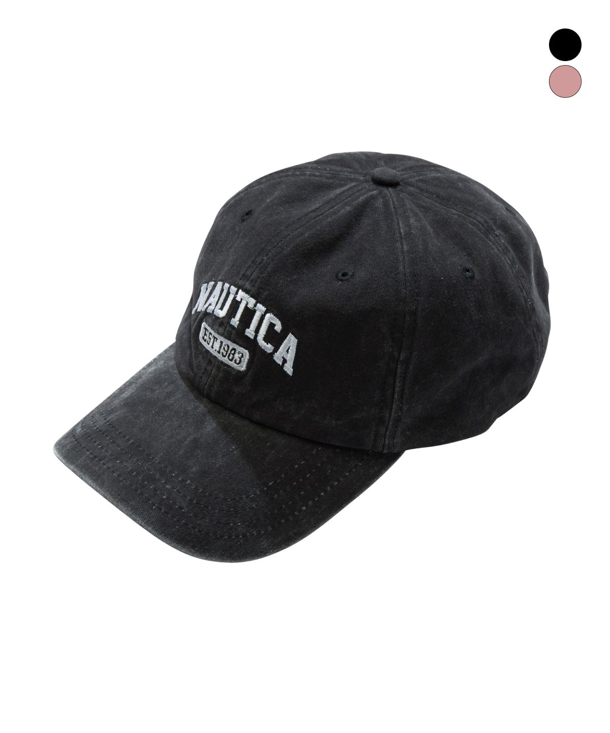 노티카(NAUTICA) 아치 로고 6패널 볼캡(2colors) NCA1486