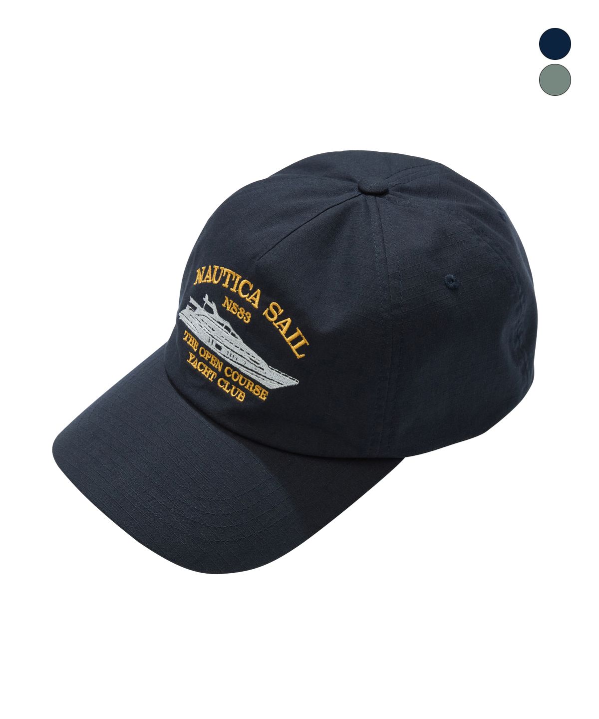 노티카(NAUTICA) 코스탈 레터링 5패널 볼캡(2colors) NCA1506