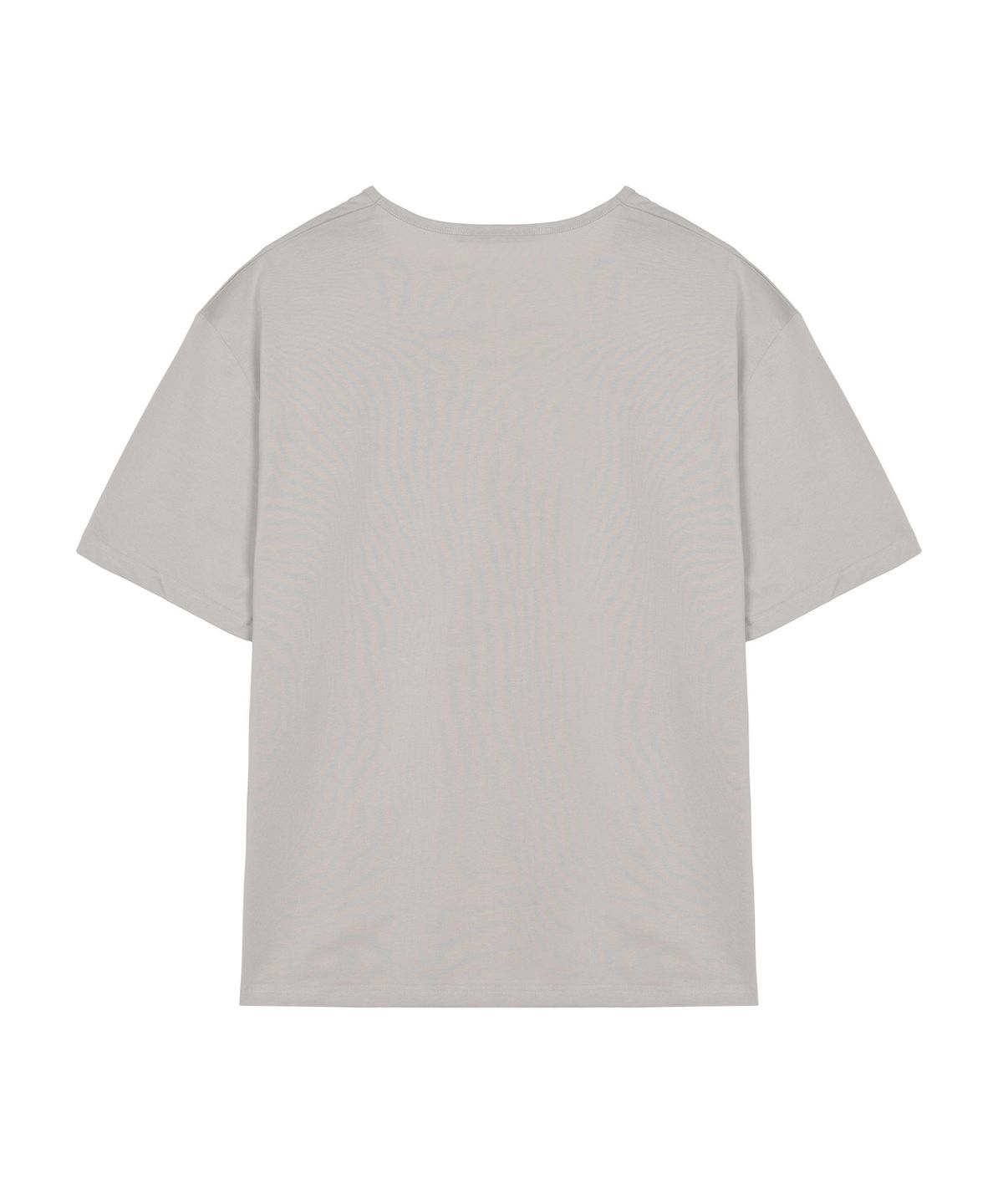 닉앤니콜(NICK&NICOLE) BIO WASHED LEATHER PATCH T-SHIRT_GRAY