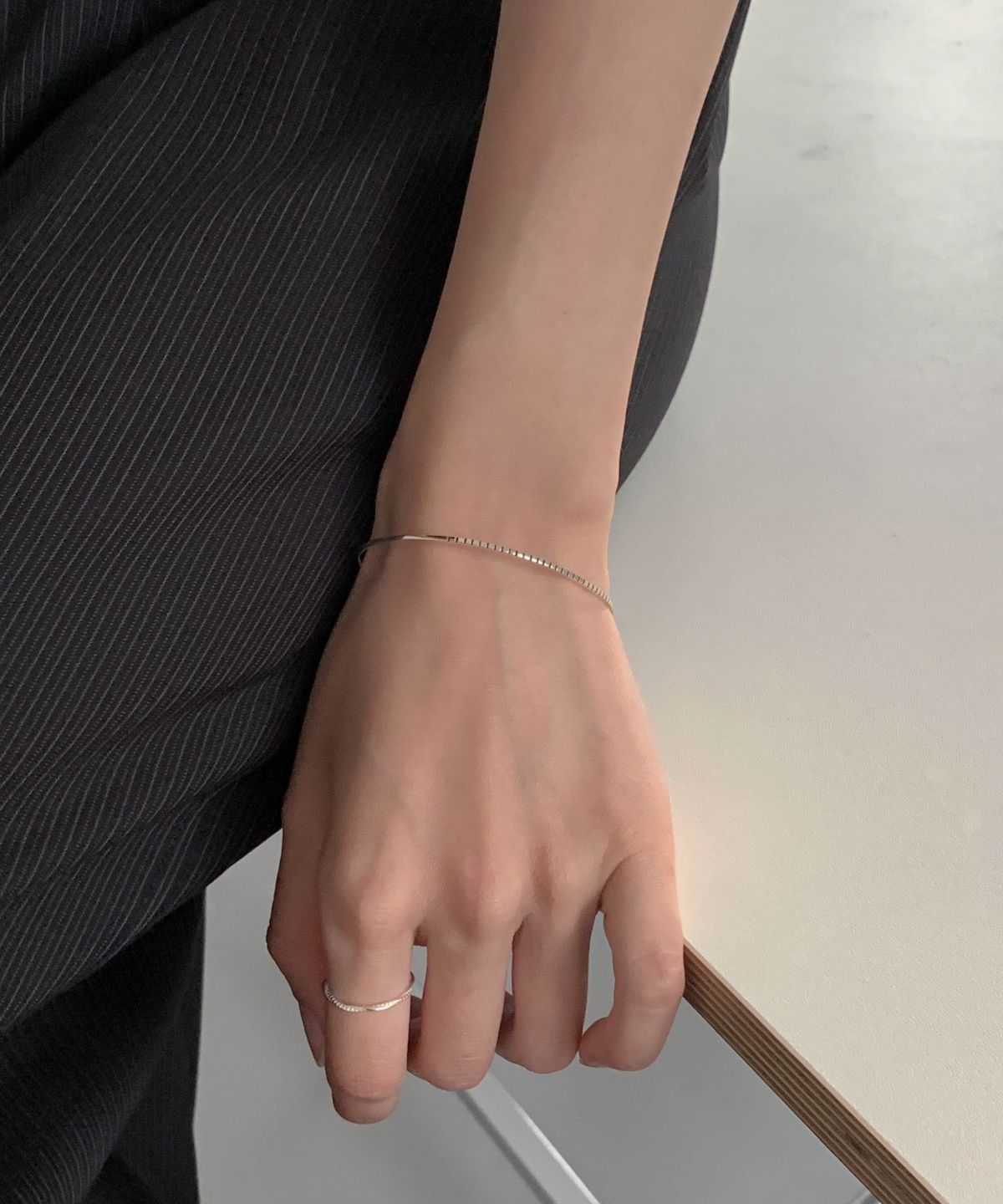 바라두(BARADU) 925 Vine layered ring