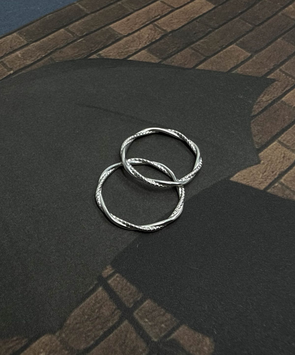 바라두(BARADU) 925 Vine layered ring