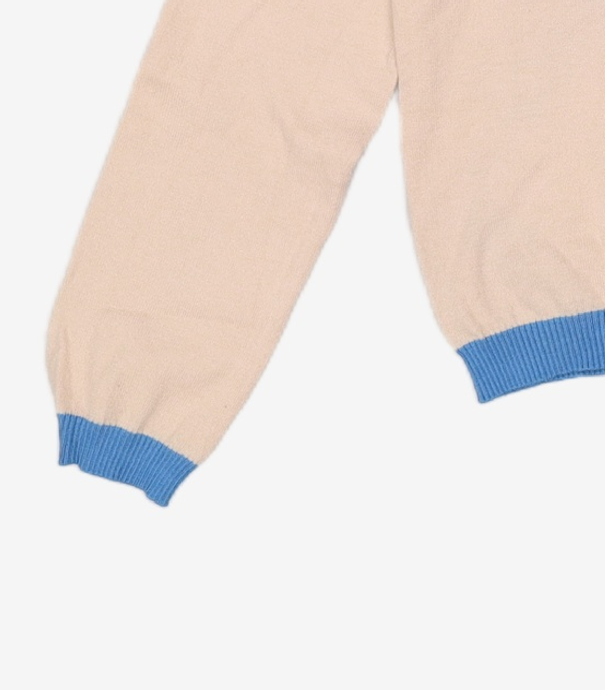 미쏘(MIXXO) V넥 보석단추 배색 가디건 MIWCKAT2QT S