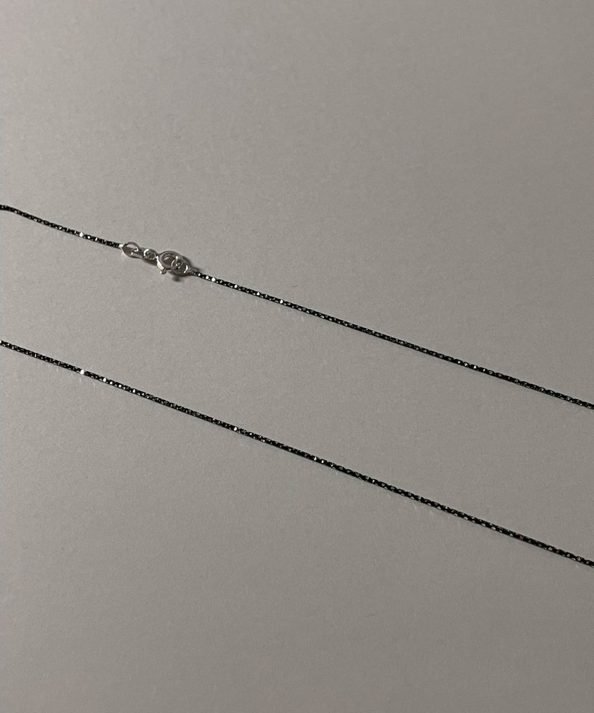 바라두(BARADU) 925 Black winkle necklace