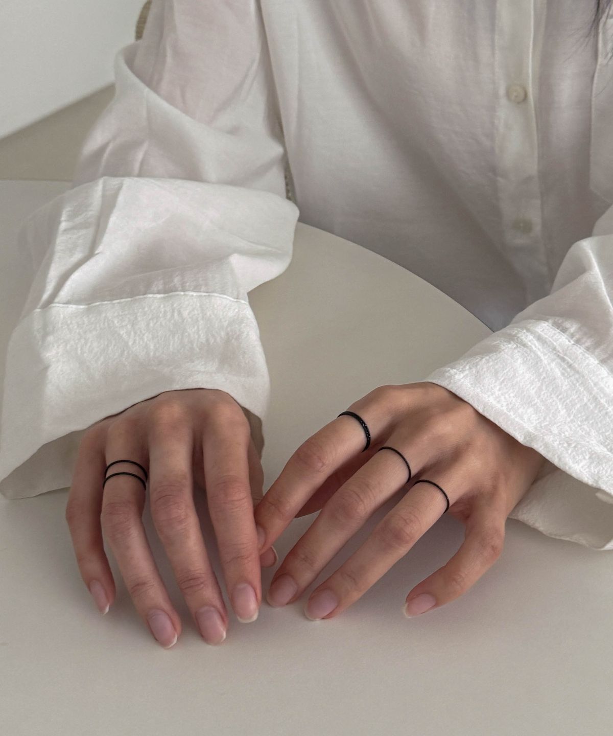 바라두(BARADU) 925 Black cutting ring