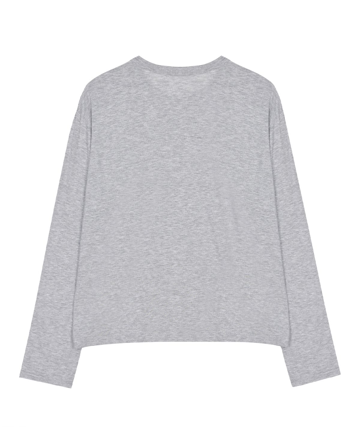 닉앤니콜(NICK&NICOLE) BUTTERFLY LONG SLEEVE T-SHIRT_MELANGE